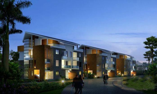 建业北海桂园实景图