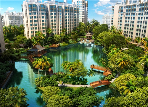 天悦广场实景图